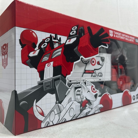 Transformers Hasbro Target Optimus Prime & Autobot Bullseye!  Target Exclusive! - Picture 5 of 5